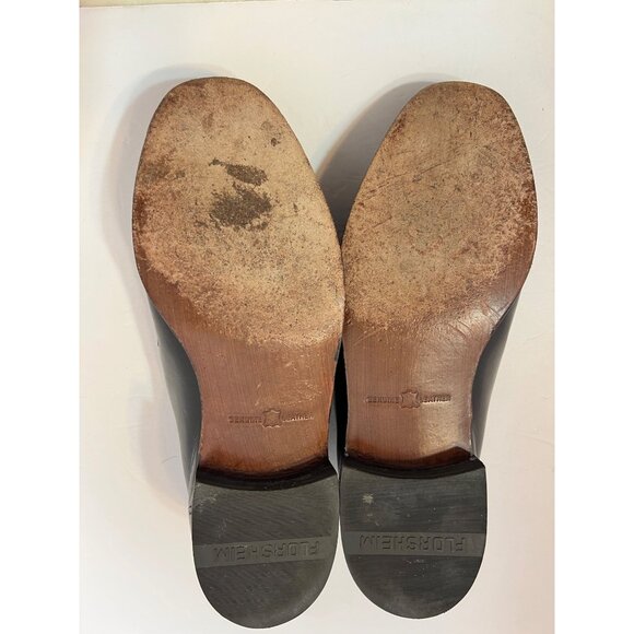 Florsheim Black Leather Penny Loafers Men Size 10 3E Slip-On Semi-Formal Preppy main image 15
